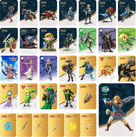 botw nfc cards can use them 2 times|I modified the amiibo guide to better show which NFC cards.